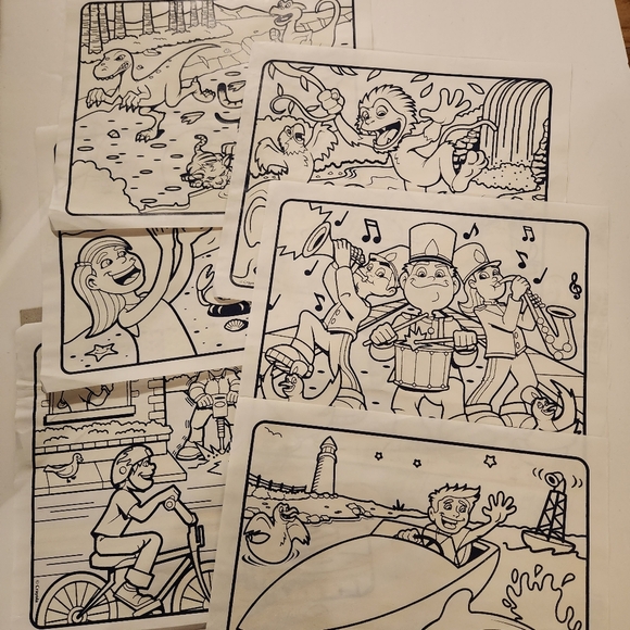 Crayola Color Wonder Replacement Parts Colouring Sheets Music Discs - Picture 2 of 3